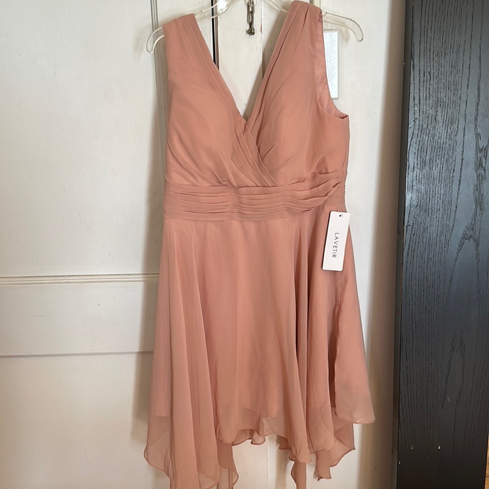 Lavetir Bridesmaid Dress blush pink